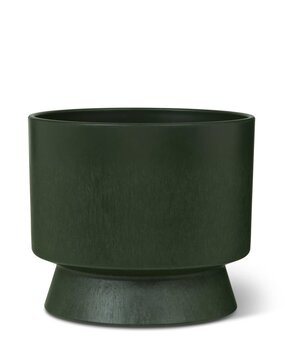 Rosendahl Rosendahl Ro Flowerpot 19 cm made of recycled plastic Darkgreen Rosendahl Rosendahl Ro Flowerpot 19 cm made of recycled plastic Darkgreen