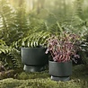 Rosendahl Rosendahl Ro Flowerpot 19 cm made of recycled plastic Darkgreen Rosendahl Rosendahl Ro Flowerpot 19 cm made of recycled plastic Darkgreen