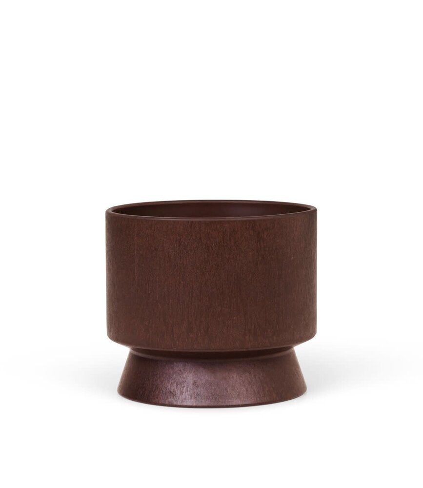 Rosendahl Rosendahl Ro Bloempot 12 cm van gerecycled plastic Bordeaux Rosendahl Rosendahl Ro Bloempot 12 cm van gerecycled plastic Bordeaux