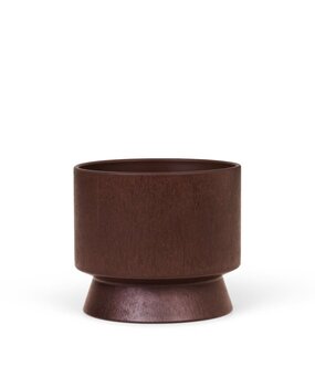 Rosendahl Rosendahl Ro Bloempot 12 cm van gerecycled plastic Bordeaux Rosendahl Rosendahl Ro Bloempot 12 cm van gerecycled plastic Bordeaux