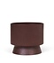 Rosendahl Ro Bloempot 15cm van gerecycled plastic Bordeaux Rosendahl Ro Bloempot 15cm van gerecycled plastic Bordeaux