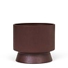 Rosendahl Rosendahl Ro Flowerpot 15 cm made of recycled plastic Bordeaux Rosendahl Rosendahl Ro Flowerpot 15 cm made of recycled plastic Bordeaux