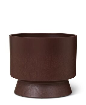 Rosendahl Rosendahl Ro Flowerpot 19 cm made of recycled plastic Bordeaux Rosendahl Rosendahl Ro Flowerpot 19 cm made of recycled plastic Bordeaux