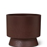 Rosendahl Rosendahl Ro Flowerpot 19 cm made of recycled plastic Bordeaux Rosendahl Rosendahl Ro Flowerpot 19 cm made of recycled plastic Bordeaux
