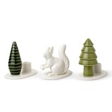 Dottir Nordic Design Dottir Flock eekhoorn kandelaar set van 3 Winter Stories