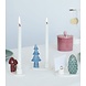 Dottir Nordic Design Dottir Flock mushroom Candle set of 3 Winter Stories Dottir Nordic Design Dottir Flock mushroom Candle set of 3 Winter Stories