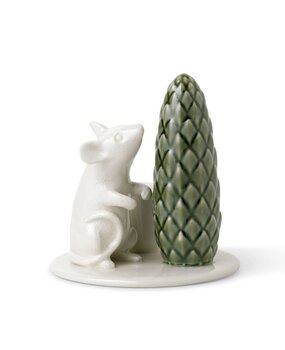 Dottir Nordic Design Dottir Winter Stories muis Kandelaar Dottir Nordic Design Dottir Winter Stories muis Kandelaar