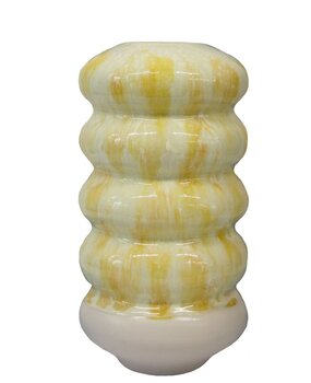 Studio Arhoj Studio Arhoj Hana Vase Kiku Large Yellow Studio Arhoj Studio Arhoj Hana Vase Kiku Large Yellow