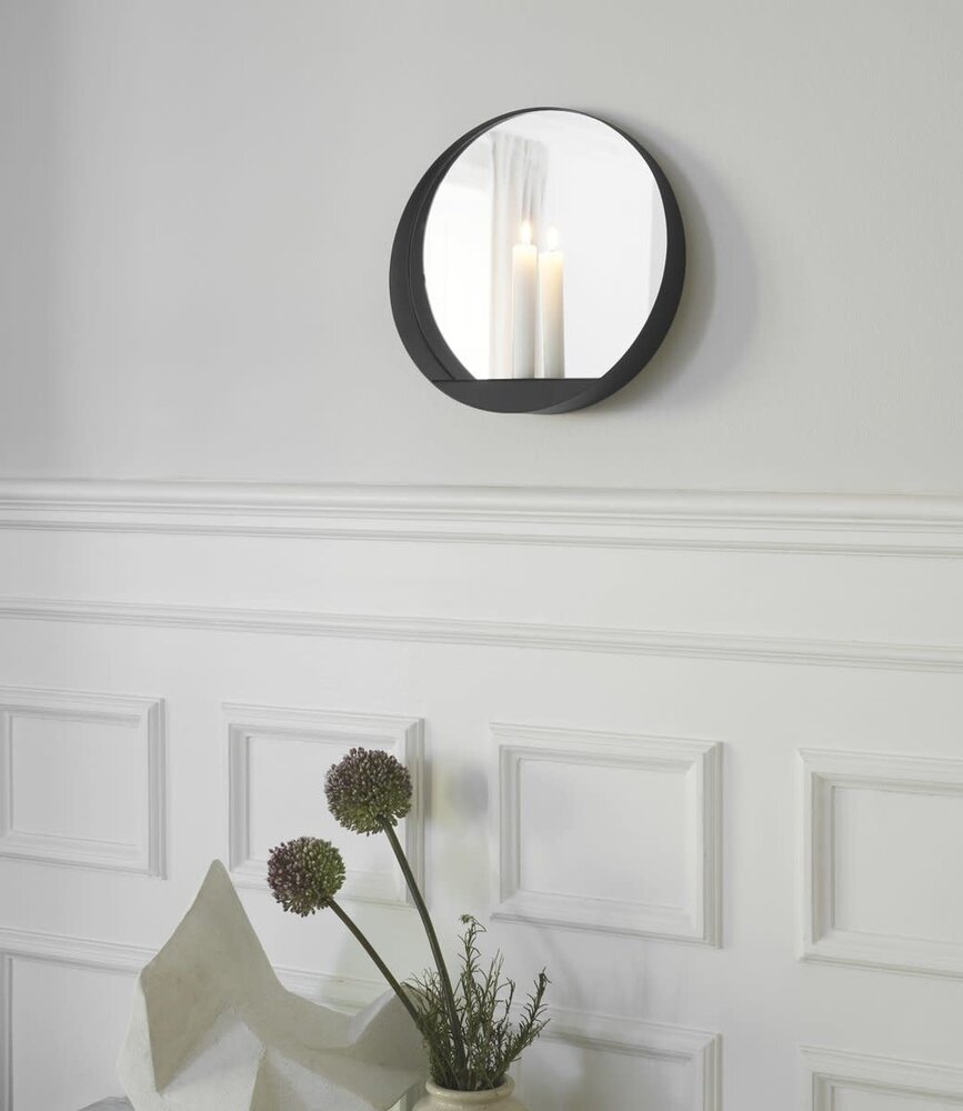 Gejst Gejst Glim Candle mirror round Ø 28cm x D6,5cm Gejst Gejst Glim Candle mirror round Ø 28cm x D6,5cm