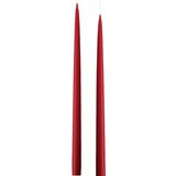 KunstIndustrien KunstIndustrien set v 2 Handgemaakt Ø2.2cm H35cm kaarsen Donker Rood KunstIndustrien KunstIndustrien set v 2 Handgemaakt Ø2.2cm H35cm kaarsen Donker Rood