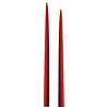 KunstIndustrien KunstIndustrien set v 2 Handgemaakt Ø2.2cm H35cm kaarsen Donker Rood KunstIndustrien KunstIndustrien set v 2 Handgemaakt Ø2.2cm H35cm kaarsen Donker Rood