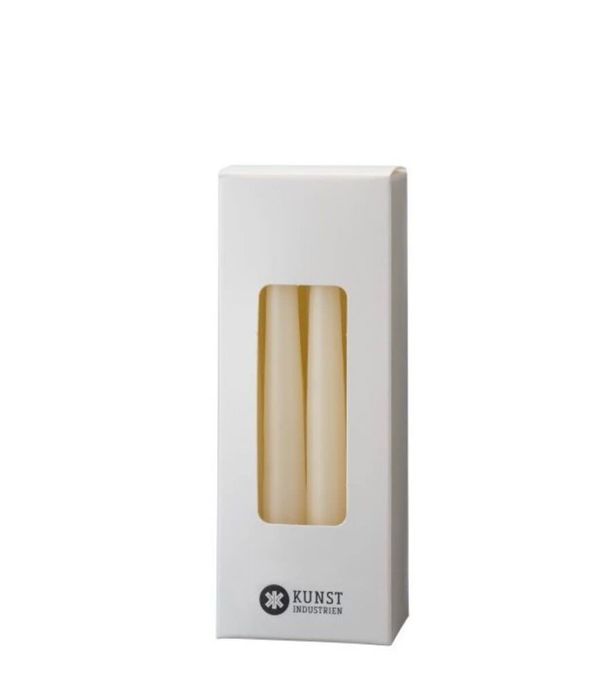 KunstIndustrien KunstIndustrien set of 12 Handmade Off White H28cm Candles – Christmas Tree candles KunstIndustrien KunstIndustrien set of 12 Handmade Off White H28cm Candles – Christmas Tree candles