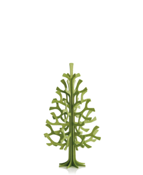 LOVI Lovi Spruce Birch plywood Tree H14cm light green 3D-tree DIY package LOVI Lovi Spruce Birch plywood Tree H14cm light green 3D-tree DIY package