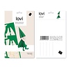 LOVI Lovi Elf donkergroen - 2 formaten - berkenhout DIY pakketje LOVI Lovi Elf donkergroen - 2 formaten - berkenhout DIY pakketje