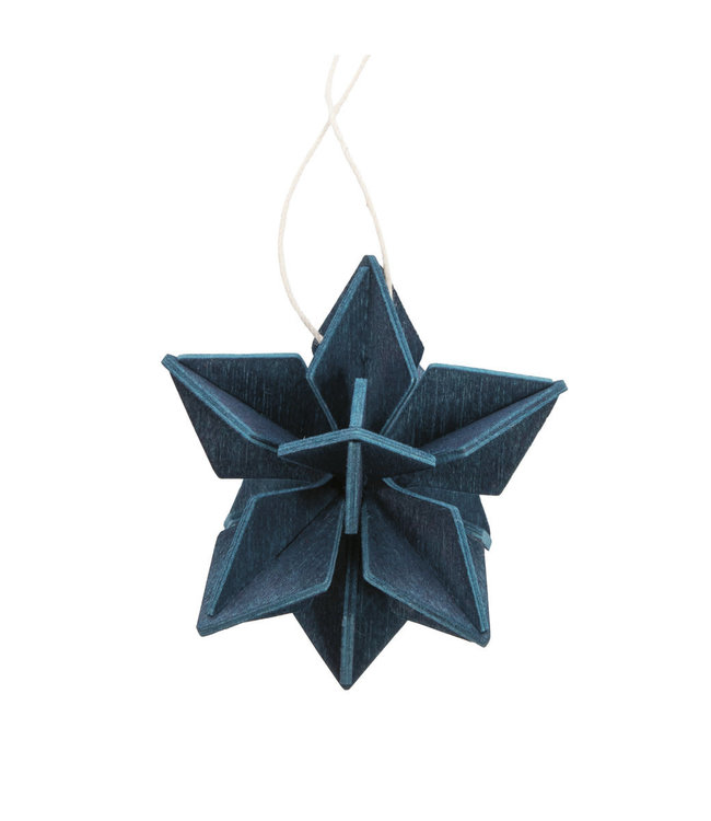 LOVI Lovi Star birchwood Blue 5cm DIY package