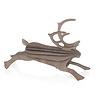 LOVI Lovi Reindeer Grey Birch plywood 3D-animal DIY package LOVI Lovi Reindeer Grey Birch plywood 3D-animal DIY package