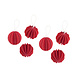 LOVI Lovi houten ballen Ø4cm rood set van 6 stuks - berkenhout DIY pakketje LOVI Lovi houten ballen Ø4cm rood set van 6 stuks - berkenhout DIY pakketje