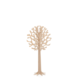 LOVI Lovi Boom Berkenhout 16,5 cm naturel 3D-boom DIY pakketje LOVI Lovi Boom Berkenhout 16,5 cm naturel 3D-boom DIY pakketje