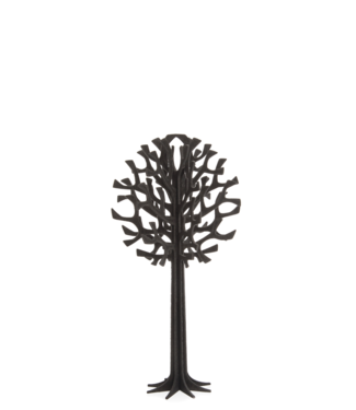 LOVI Lovi Boom 16,5 cm zwart - Berkenhout 3D-boom DIY pakketje