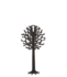 Lovi Tree Birch plywood 16.5 cm black 3D-tree DIY package Lovi Tree Birch plywood 16.5 cm black 3D-tree DIY package