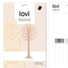 LOVI Lovi Boom Berkenhout 16,5 cm naturel 3D-boom DIY pakketje LOVI Lovi Boom Berkenhout 16,5 cm naturel 3D-boom DIY pakketje