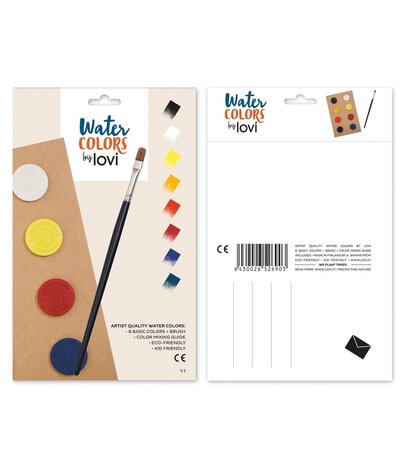 LOVI LOVI watercolor set for natural Lovi items LOVI LOVI watercolor set for natural Lovi items