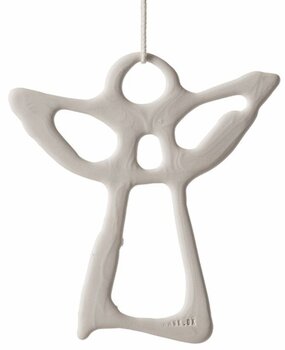 Lars Rank Keramik Lars Rank Keramik Christmas Pendent Angel Handmade White Lars Rank Keramik Lars Rank Keramik Christmas Pendent Angel Handmade White