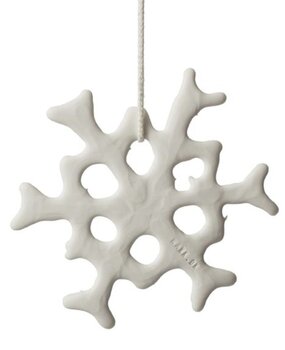 Lars Rank Keramik Lars Rank Keramik Christmas Pendent Frost Flower Handmade White Lars Rank Keramik Lars Rank Keramik Christmas Pendent Frost Flower Handmade White