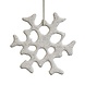 Lars Rank Keramik Lars Rank Keramik Christmas Pendent Frost Flower Handmade White with spots Lars Rank Keramik Lars Rank Keramik Christmas Pendent Frost Flower Handmade White with spots