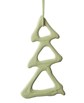 Lars Rank Keramik Lars Rank Keramik Christmas Pendent Christmas Tree Handmade Light Green Lars Rank Keramik Lars Rank Keramik Christmas Pendent Christmas Tree Handmade Light Green