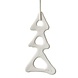 Lars Rank Keramik Lars Rank Keramik Christmas Pendent Christmas Tree Handmade White Lars Rank Keramik Lars Rank Keramik Christmas Pendent Christmas Tree Handmade White