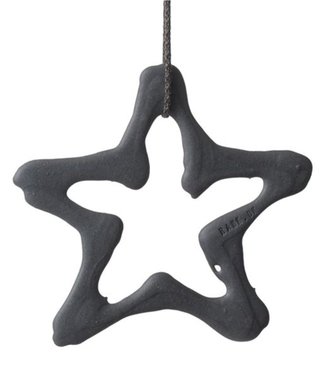 Lars Rank Keramik Lars Rank Keramik Christmas Pendent Star Handmade Black