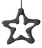 Lars Rank Keramik Christmas Pendent Star Handmade Black Lars Rank Keramik Christmas Pendent Star Handmade Black