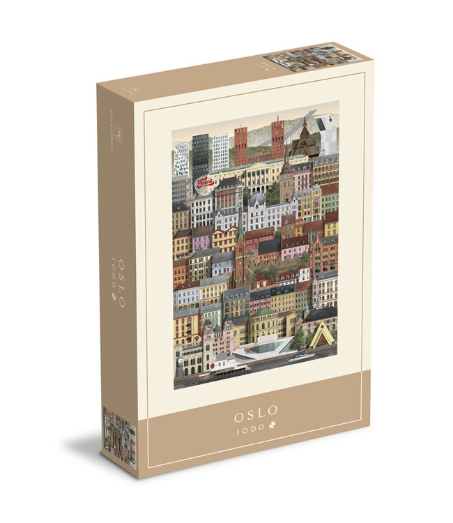 Martin Schwartz Martin Schwartz Oslo jigsaw puzzle 1000 pieces – 50x70cm