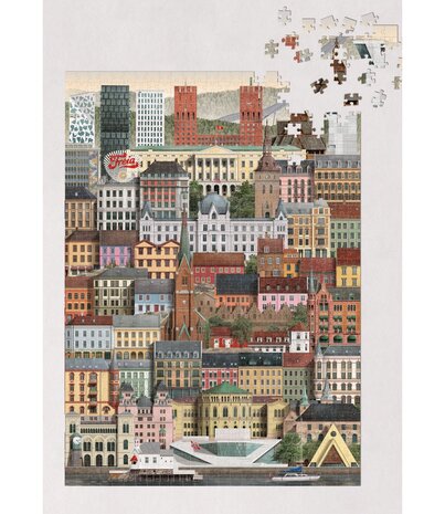 Martin Schwartz Martin Schwartz Oslo jigsaw puzzle 1000 pieces – 50x70cm Martin Schwartz Martin Schwartz Oslo jigsaw puzzle 1000 pieces – 50x70cm
