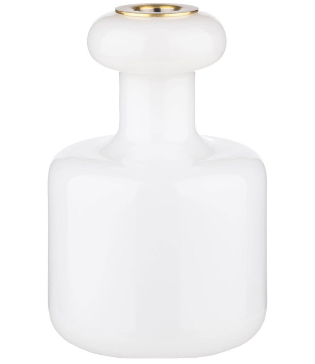 Marimekko Marimekko Plunta candleholder glass white