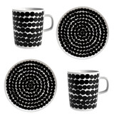 Marimekko Marimekko Räsymatto ontbijtset 4-delig - cadeau set Marimekko Marimekko Räsymatto ontbijtset 4-delig - cadeau set