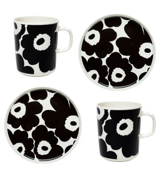 Marimekko Marimekko Unikko breakfast set of 4 - gift set