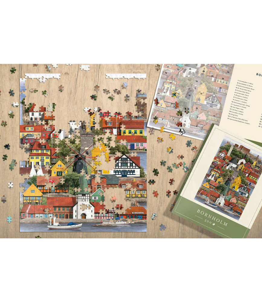 Martin Schwartz Martin Schwartz Bornholm jigsaw puzzle 500 pieces – 47x33cm Martin Schwartz Martin Schwartz Bornholm jigsaw puzzle 500 pieces – 47x33cm