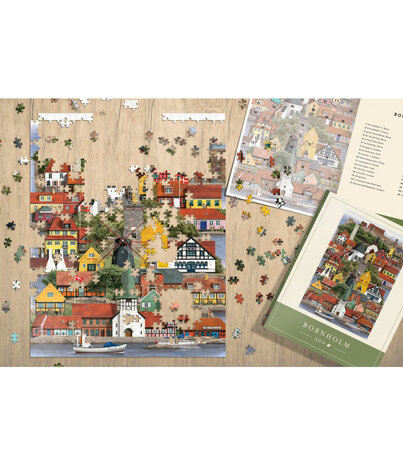 Martin Schwartz Martin Schwartz Bornholm jigsaw puzzle 500 pieces – 47x33cm Martin Schwartz Martin Schwartz Bornholm jigsaw puzzle 500 pieces – 47x33cm