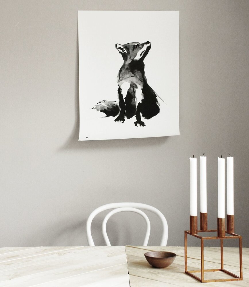 Teemu Järvi Teemu Järvi Poster Vos 50 x 70 cm Teemu Järvi Teemu Järvi Poster Vos 50 x 70 cm