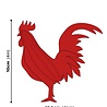LOVI Lovi Rooster wood - different colours - Birch plywood 3D-animal DIY package LOVI Lovi Rooster wood - different colours - Birch plywood 3D-animal DIY package
