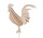 Lovi Rooster wood - different colours - Birch plywood 3D-animal DIY package