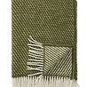 Klippan Klippan Velvet wollen plaid 130x200 avocado 100% lamswol Klippan Klippan Velvet wollen plaid 130x200 avocado 100% lamswol