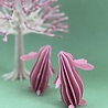 LOVI Lovi Konijn berkenhout - verschillende kleuren - 3D-dier DIY pakketje LOVI Lovi Konijn berkenhout - verschillende kleuren - 3D-dier DIY pakketje