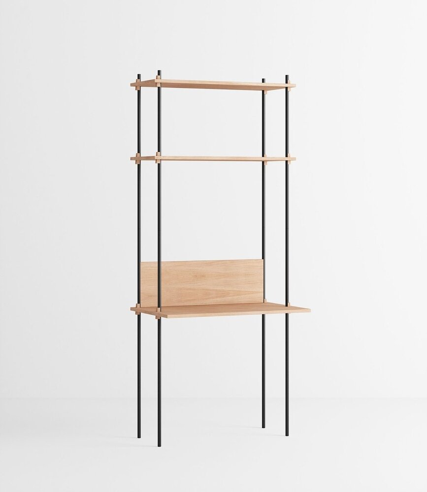 Moebe Moebe Shelving system S.200.1.D (diverse kleuren) Moebe Moebe Shelving system S.200.1.D (diverse kleuren)