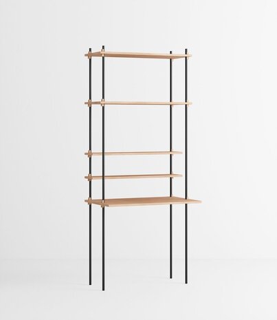 Moebe Moebe Shelving system S.200.1.E (diverse kleuren) Moebe Moebe Shelving system S.200.1.E (diverse kleuren)