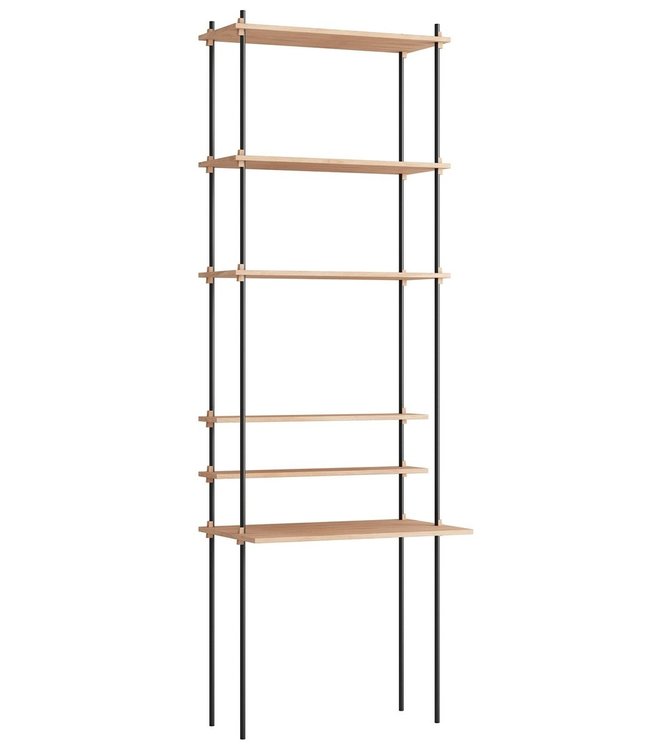 Moebe Moebe Shelving system S.255.1.E (various colours)