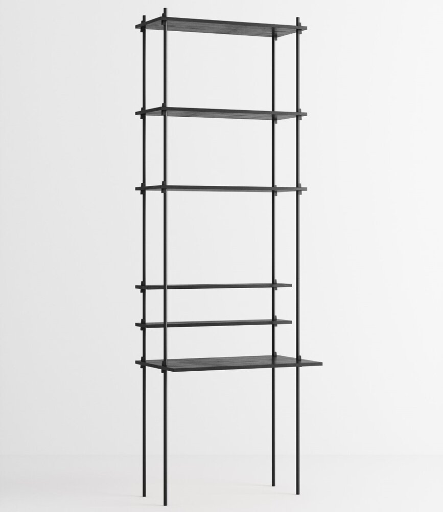 Moebe Moebe Shelving system S.255.1.E (various colours) Moebe Moebe Shelving system S.255.1.E (various colours)