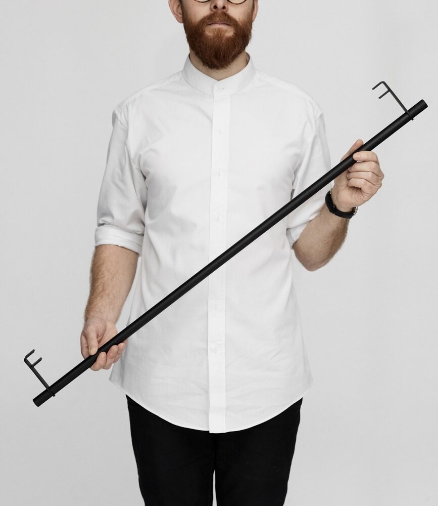 Moebe Moebe Shelving system kledingstang metaal (diverse kleuren) – losse onderdelen Moebe Moebe Shelving system kledingstang metaal (diverse kleuren) – losse onderdelen